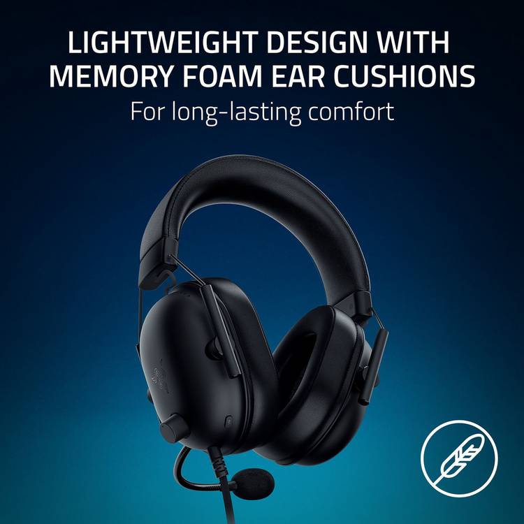 Razer BlackShark V2 X gaming headset, imported from the UK