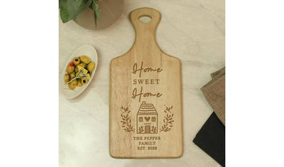Argos Personalised Message Home Wooden Paddle Board- Buy online at McGrocer