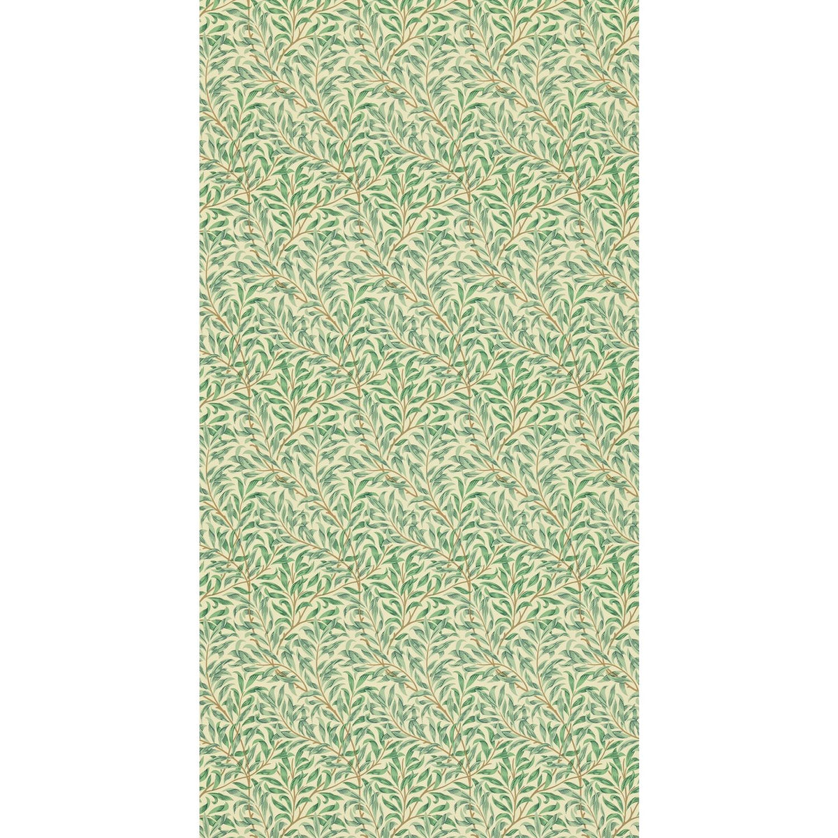 Morris & Co. Willow Bough wallpaper leaf green - British product