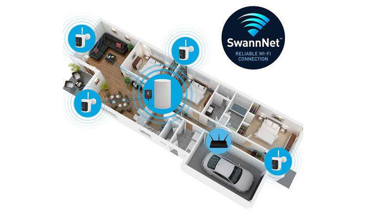 Swann AllSecure 4K add-on CCTV camera wireless, imported from the UK