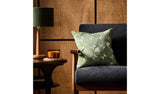 Habitat jacquard cushion green 43x43cm (British brand)