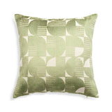 Habitat jacquard cushion green 43x43cm (British brand)