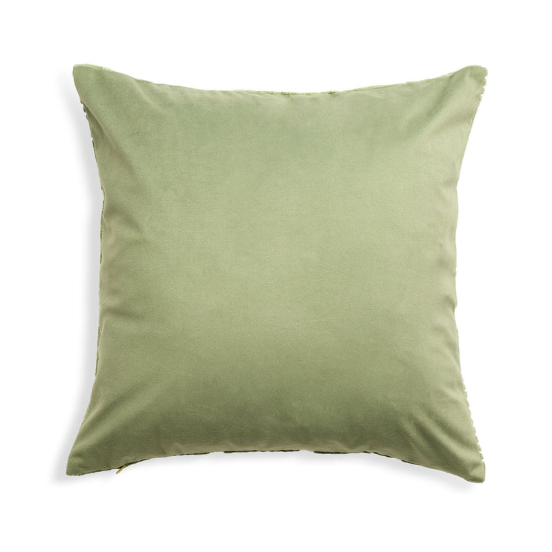 Habitat jacquard cushion green 43x43cm (British brand)