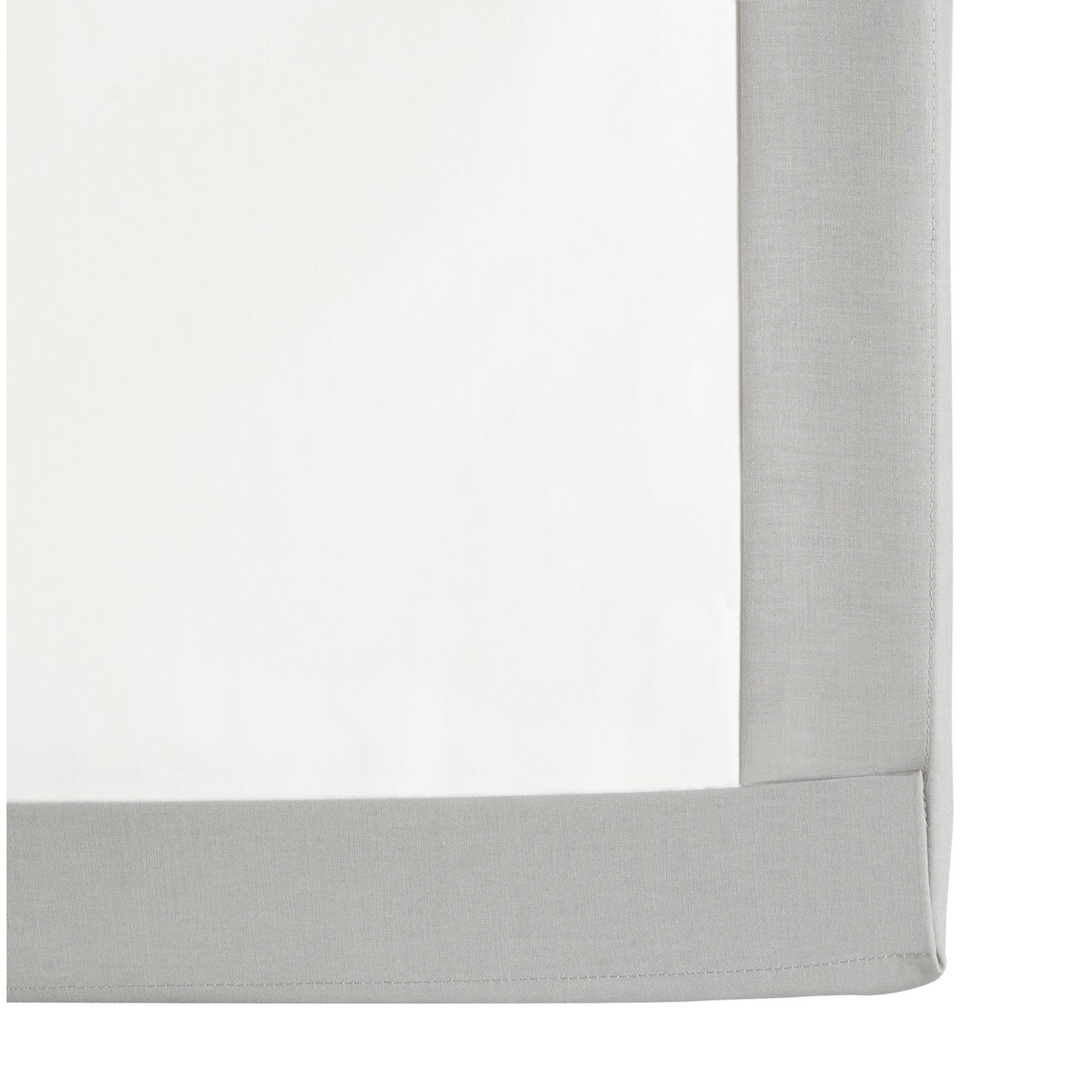 Habitat Easycare Plain Grey Flat Sheet - Kingsize