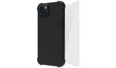 Argos Skech iPhone 15 Plus Phone Case with MagSafe and Glass Screen Protector Black- Buy online at McGrocer