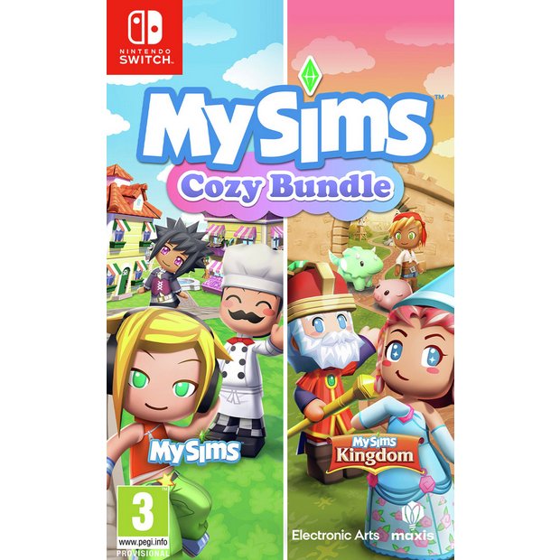 MySims Cozy Bundle Nintendo Switch game, UK version