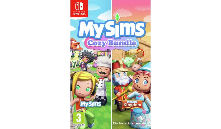 MySims Cozy Bundle Nintendo Switch game, UK version