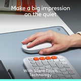 Logitech POP wireless mouse off white - British product