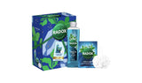 Radox Bath and Salt Collection Gift Set with shower puff (British brand)