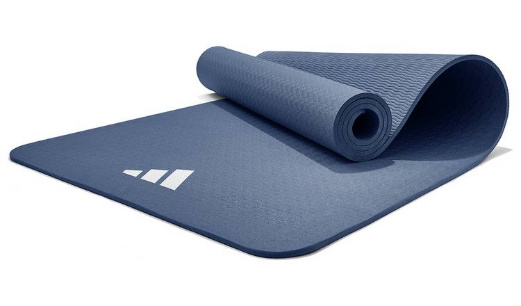 Adidas yoga mat 8mm thickness Navy, UK version