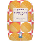 Ocado British Plain Flour   1.5kg GOODS M&S   