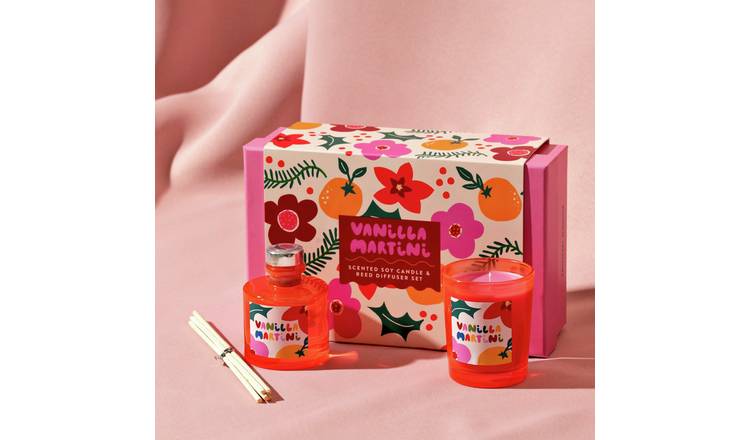 Raspberry Blossom diffuser set Vanilla Martini 50ml, imported from the UK