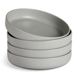 Habitat stoneware blates matte grey 4 piece, UK version