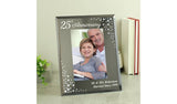 Personalised anniversary photo frame 6x4, UK version