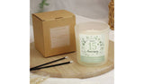 personalised vanilla anniversary candle imported from the UK