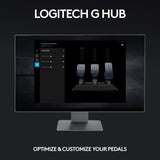 Logitech G PRO Racing Pedals sim racing pedals, UK version