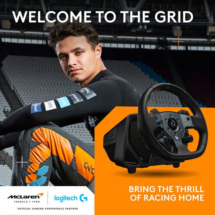 Logitech G PRO Racing Wheel for Xbox & PC, UK version