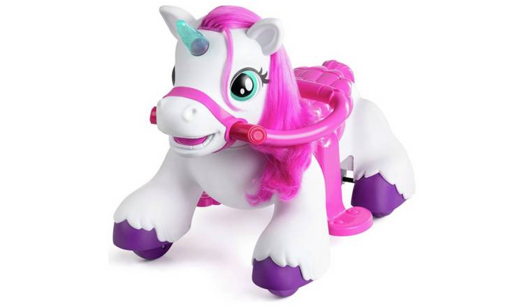 Xootz Magical Unicorn Ride-On Toy - White GOODS Argos