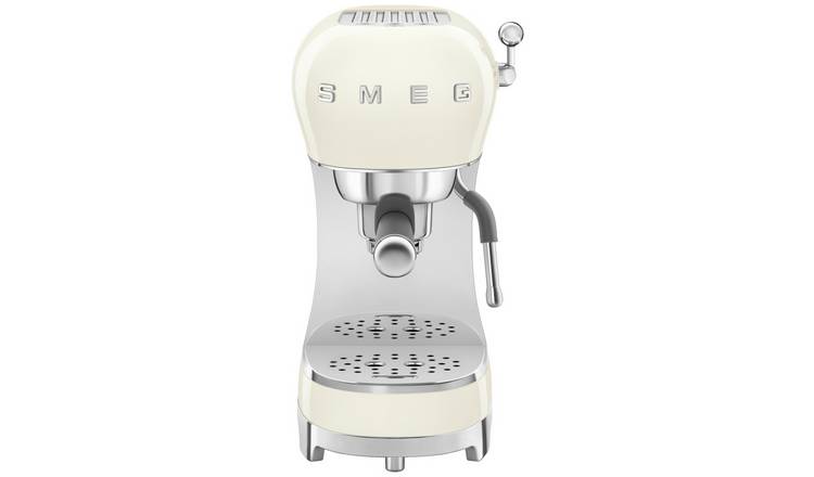 Smeg ECF02CRUK manual espresso machine - British product