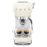 Smeg ECF02CRUK manual espresso machine - British product