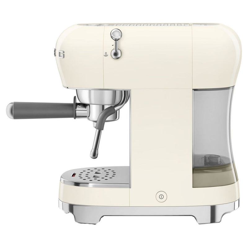 Smeg ECF02CRUK manual espresso machine - British product