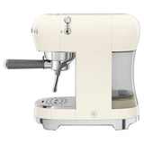 Smeg ECF02CRUK manual espresso machine - British product