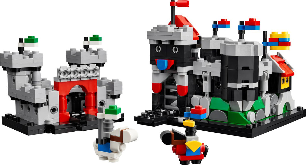 LEGO Mini Knight's Castle 590-piece set, imported from the UK