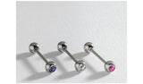 Revere crystal tongue bar set 16mm (British brand)
