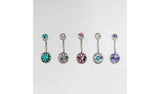 Revere crystal belly bars set of 5, imported from the UK