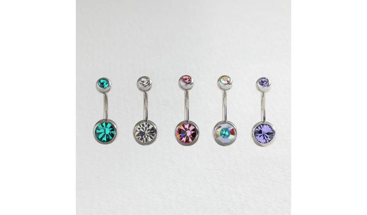 Revere crystal belly bars set of 5, imported from the UK