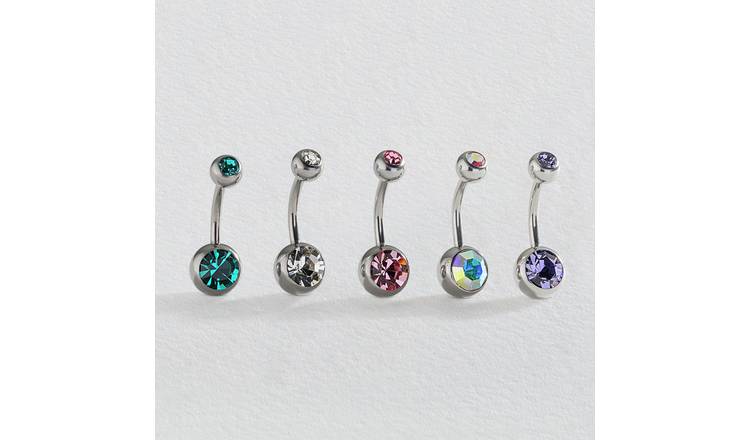 Revere crystal belly bars set of 5, imported from the UK