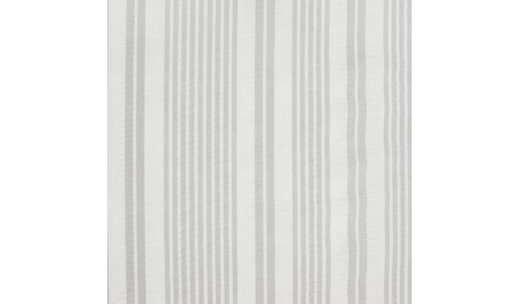 Argos Home seersucker bedding set single grey, imported from the UK