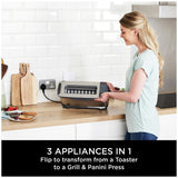 Ninja Foodi 3-in-1 toaster stainless steel 2 slice - British product