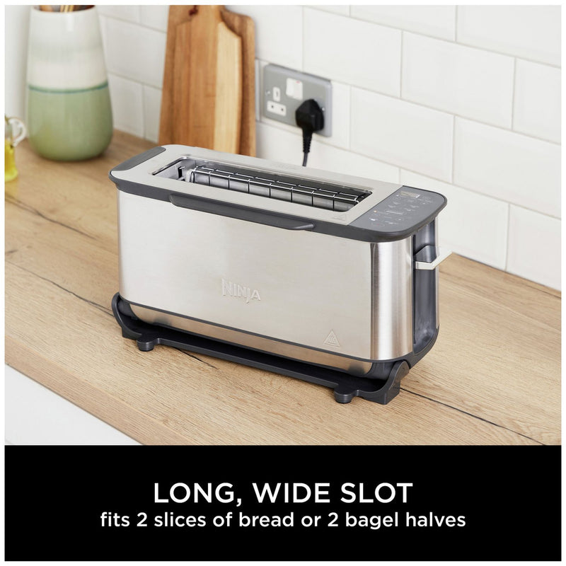Ninja Foodi 3-in-1 toaster stainless steel 2 slice - British product