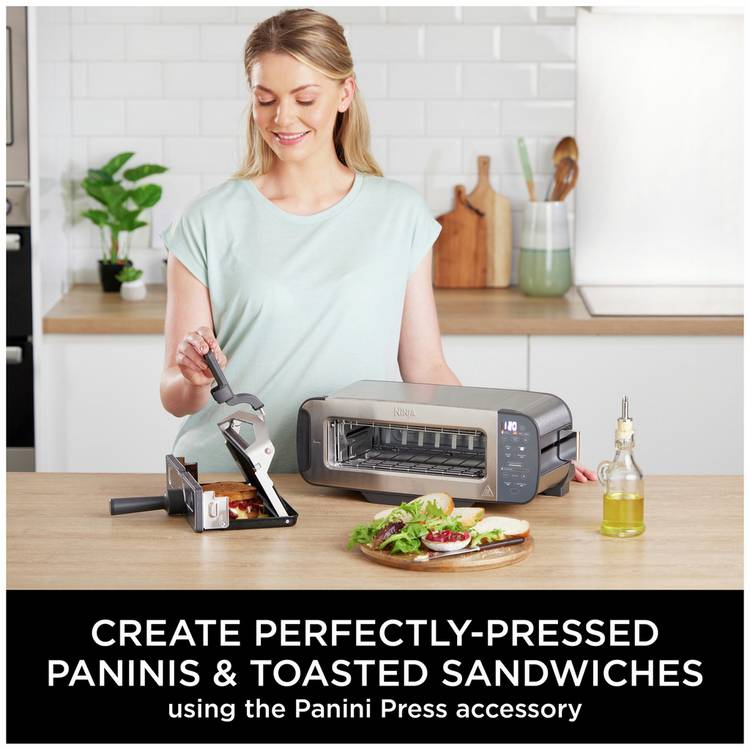 Ninja Foodi 3-in-1 toaster stainless steel 2 slice - British product