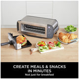 Ninja Foodi 3-in-1 toaster stainless steel 2 slice - British product