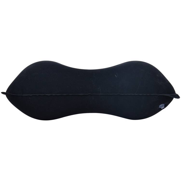 Pro Action inflatable camping pillow black (British brand)