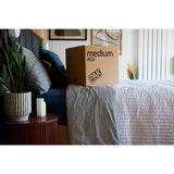 StorePAK medium eco cardboard storage boxes set of 5 (British brand)