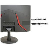 Acer gaming monitor ED240QS3 curved 23.6in, imported from the UK