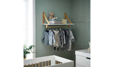 Obaby Maya white solid wood shelf - British product
