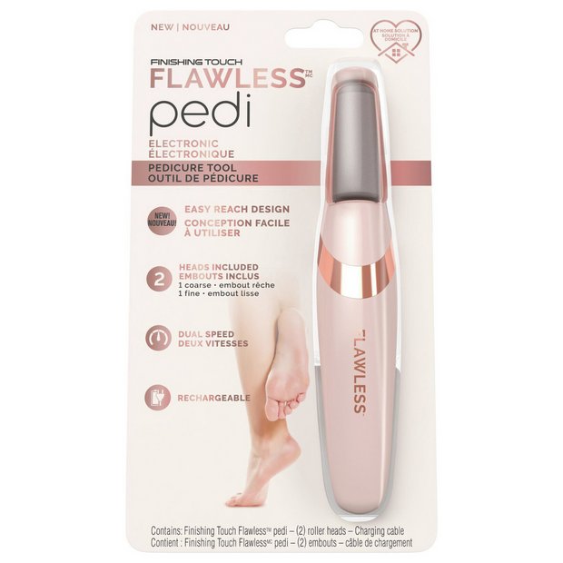 Finishing Touch Flawless Pedi electric foot file - British product