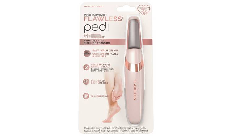 Finishing Touch Flawless Pedi electric foot file - British product