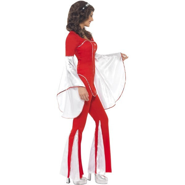 Smiffys Super Trooper red costume top and trousers (British brand)