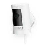 Ring Stick Up Cam Plug-In security camera white, UK version