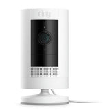 Ring Stick Up Cam Plug-In security camera white, UK version
