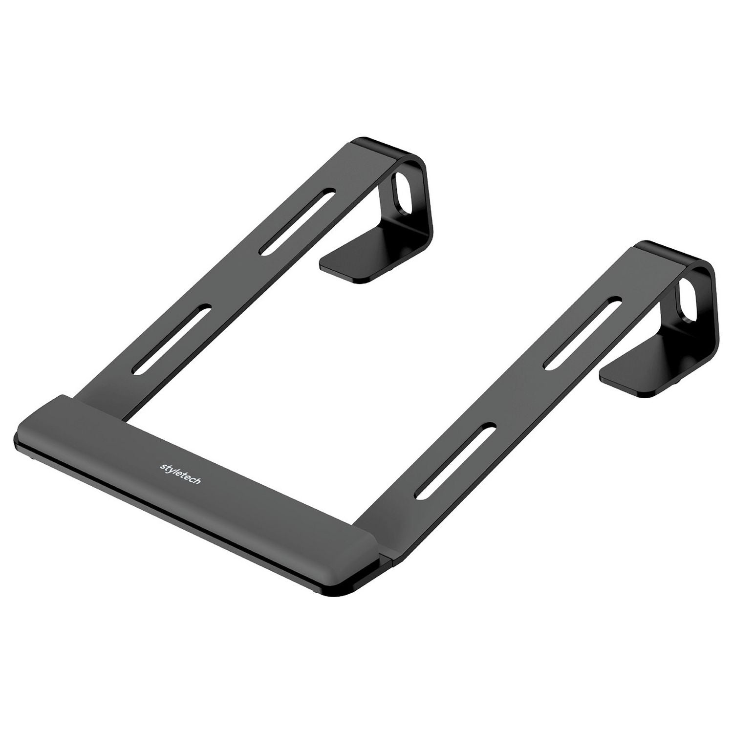 Styletech LR05 laptop stand black aluminium, imported from the UK