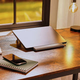 Styletech LR05 laptop stand black aluminium, imported from the UK