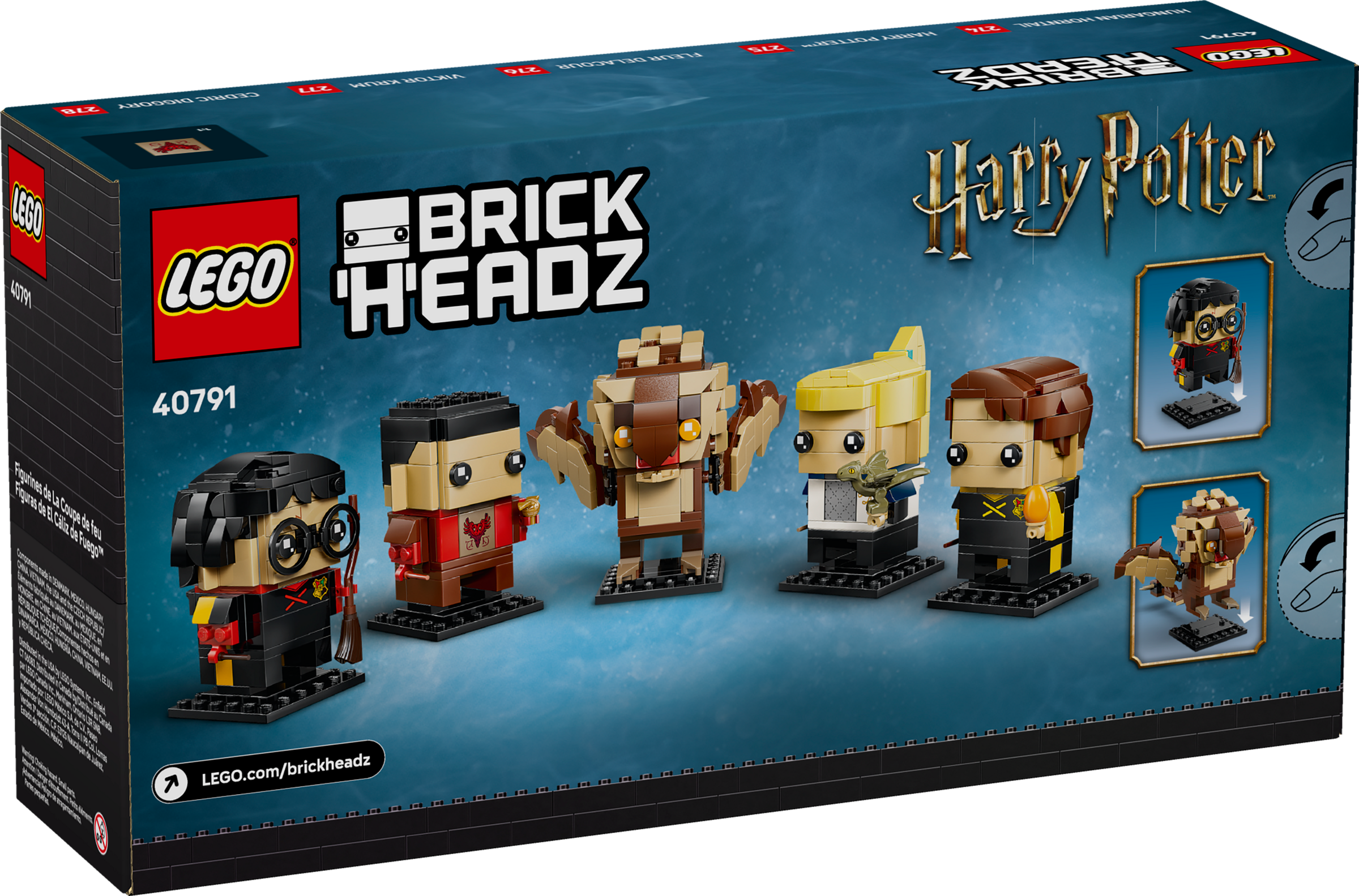 LEGO BrickHeadz Goblet of Fire Figures 671 Pieces (British brand)