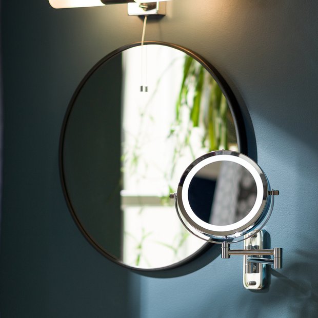 Argos Home Randolph LED shaver mirror, imported from the UK
