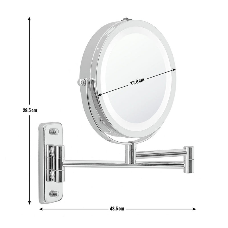 Argos Home Randolph LED shaver mirror, imported from the UK